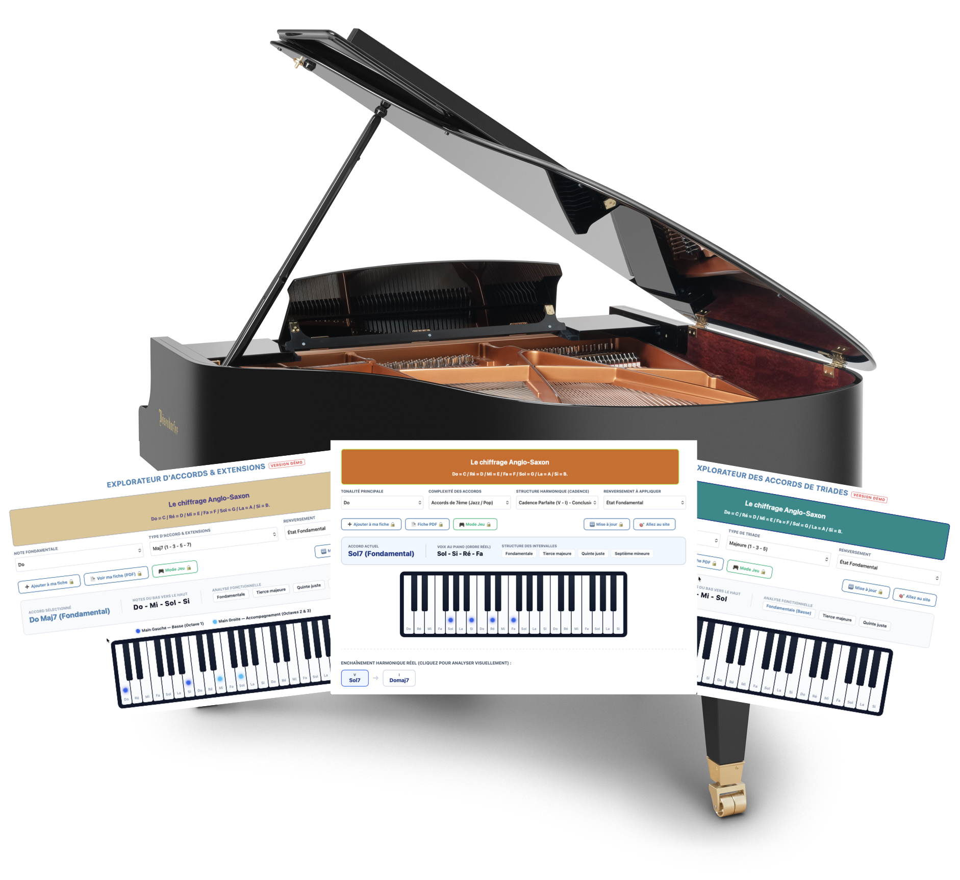 Logiciel Gamme Piano